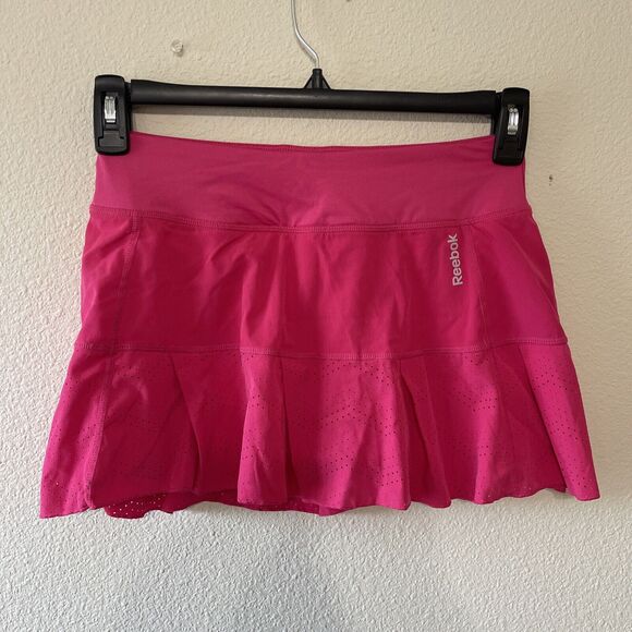 reebok, hot pink short athletic skirt, size xs - Picture 1 of 5